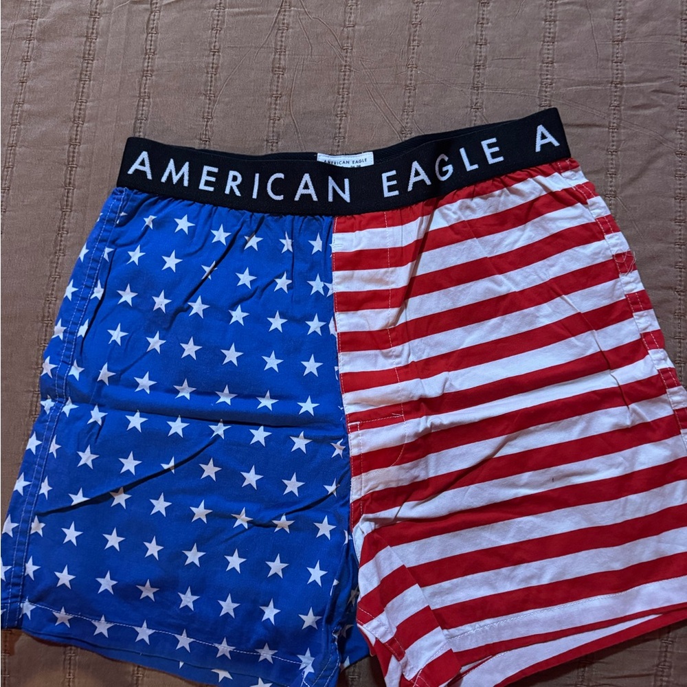 American Eagle American Flag Boxers